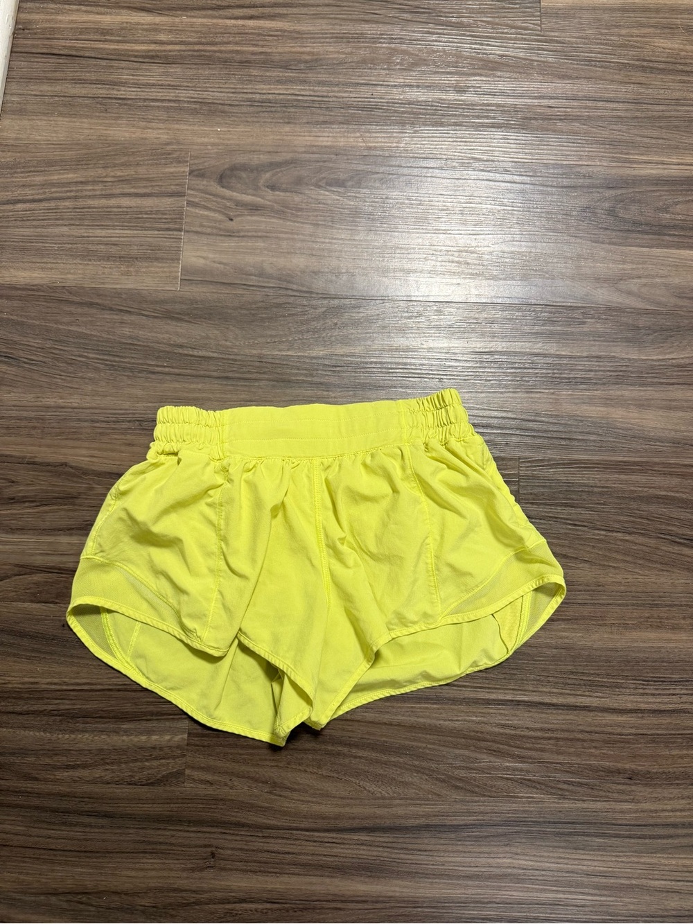 lululemon athletica Yellow Lightweight Running Shorts